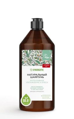 Изображение Synergetic Шампунь Интенсивное увлажнение и блеск 0.4 л