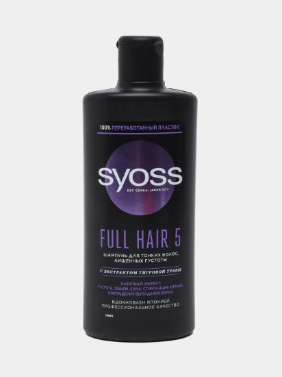 Изображение SYOSS Шампунь Густые волосы 440мл
