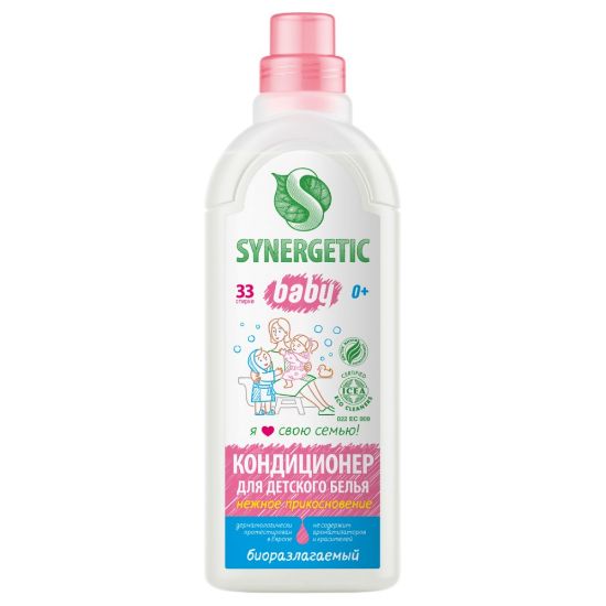 Изображение SYNERGETIC Кондиционер для детского белья  1 л