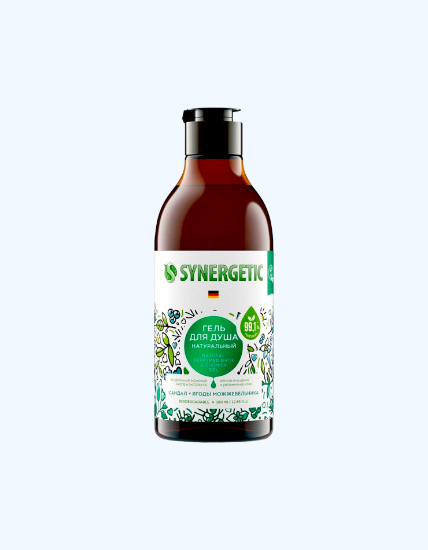 Изображение SYNERGETIC Натуральный гель для душа.Сандал и ягоды 380мл