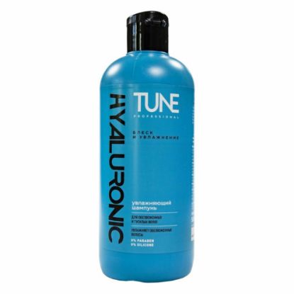 Изображение TUNE® Шампунь HYALURONIC SHAMPOO для глубокого увлажнения волос, 500 мл (с дозатором)