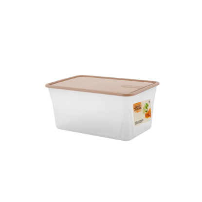 Изображение Контейнер для продуктов Sugar&Spice Honey 2,1л прямоугольный латте