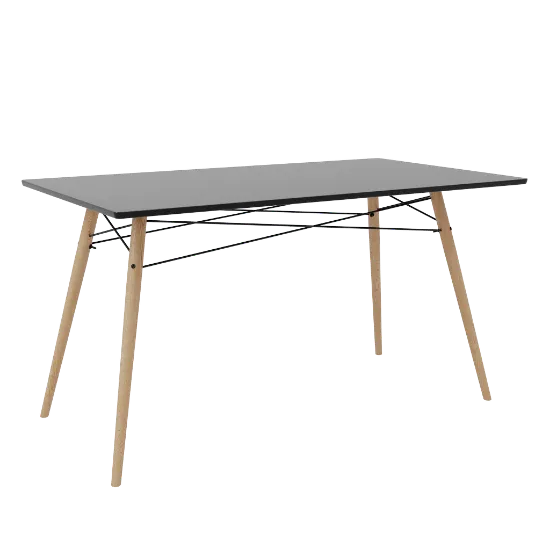 Изображение Стол кухонный Stockholm 140x80x78 ПВХ Ясень Листрадо