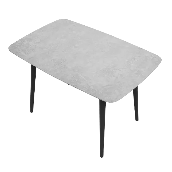 Изображение Стол кухонный Corvus 120x80x75 ПВХ Бетон CH