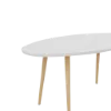 Изображение Стол журнальный Oval 120x60x45 Белый