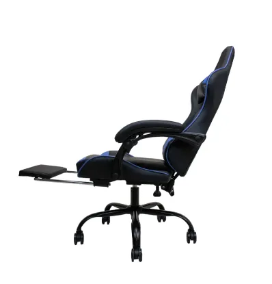 Изображение Спортивное  кресло CRYSTAL OT-80014 черно-голубой  