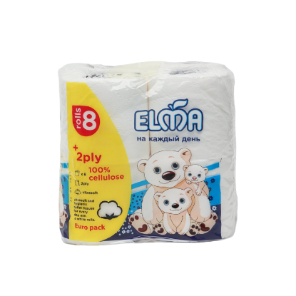 Изображение Туалетная бумага UltraSoft 8 рул EURO PACK (103)