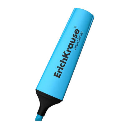Изображение 32500 Текстмаркер ErichKrause® Visioline V-12, цвет чернил голубой
