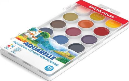 Изображение 50582 Краски акварельные ErichKrause®18 цветов