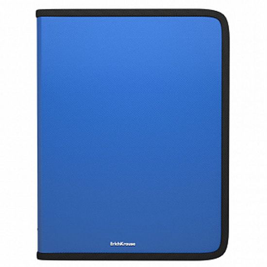 Изображение 50350 Папка для тетрадей на молнии пластиковая ErichKrause® Diagonal Vivid, A4, ассорти (в пакете по
