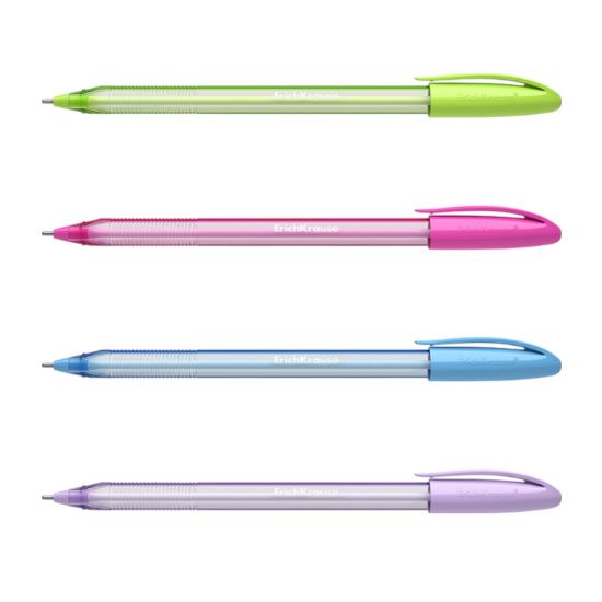 Изображение 58108 Ручка шариковая ErichKrause® U-108 Stick Spring 1.0, Ultra Glide Technology, цвет чернил синий