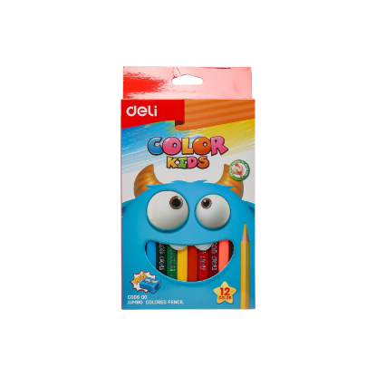 Изображение DELI карандаш цветной 12цв C00600