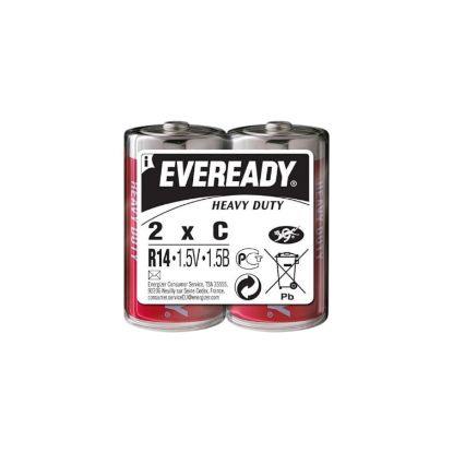 Изображение EVEREADY HEAVY DUTY батарейка 2 шт R14 639608