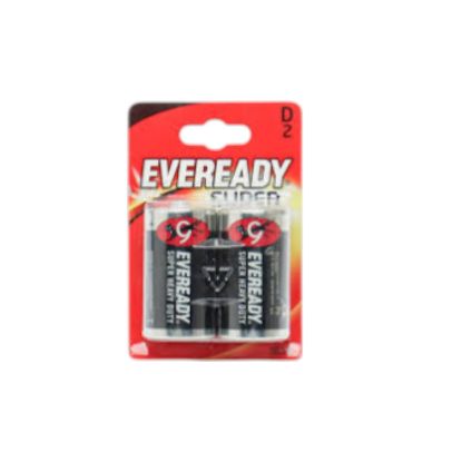 Изображение EVEREADY SUPER HEAVY DUTY батарейка 2 шт D-R20 637087