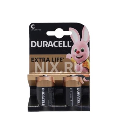 Изображение DURACELL батарейка C 2шт  LR14 MN1400
