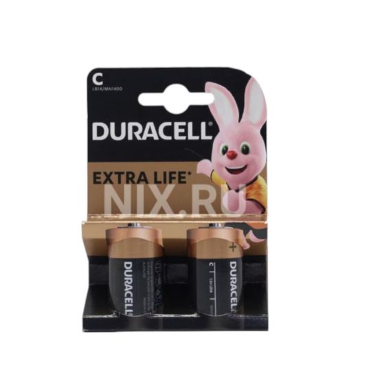 Изображение DURACELL батарейка C 2шт  LR14 MN1400