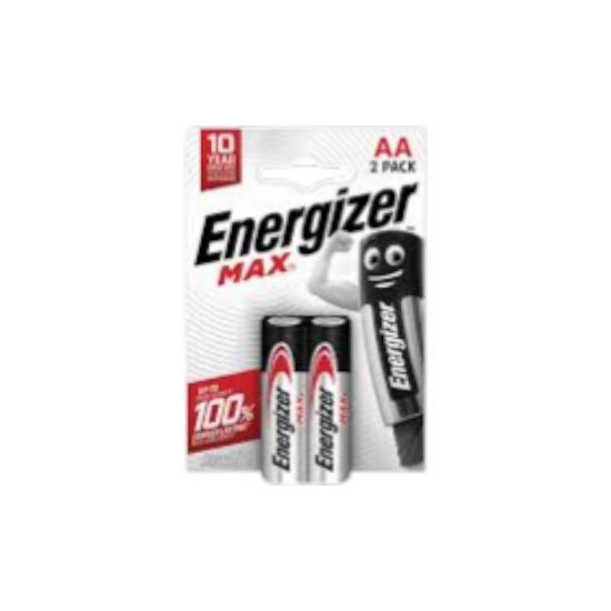 Изображение ENERGIZER ALKALINE POWER MAX батарейка 2 шт АA-LR6