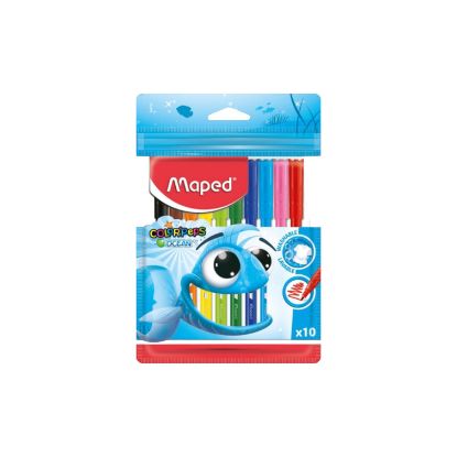 Изображение Фломастер MAPED 10цветов 845724