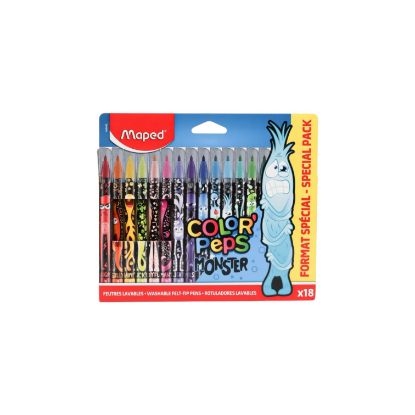 Изображение MAPED Фломастер 18цв 845402