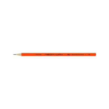 Изображение NEON WAY Карандаш графитный неон с полосками на ребрах TM 1553