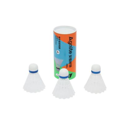 Изображение Мяч для бадминтона-воланчик 6шт WHITE Agnite Deli F2211