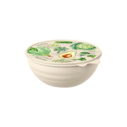 Изображение Миска с крышкой с декором WAVE 3,7л