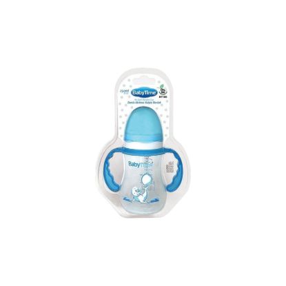 Изображение BABY TIME Детская бутылочка с ручкой 250мл