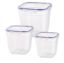 Изображение BG-592 КВАДРАТНЫЙ КОНТЕЙНЕР ДЛЯ ХРАНЕНИЯ COOK&LOCK (1100+1950+3250 МЛ) (ГЛУБОКИЙ)